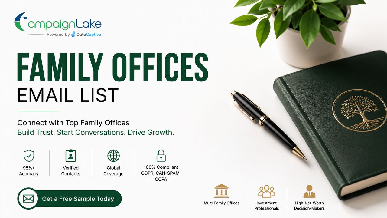 New York, Business, Family Offices Email List | Verified Global Investor Contacts