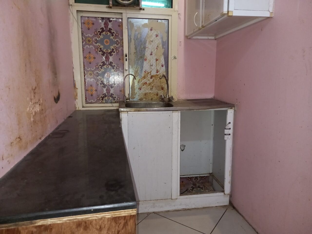 Gudaibiya, Apartments, Flats, Houses & Villas, BHD 140/month,  1 BR,  # 1  BEDROOM,1  BATHROOM,HALL, KITCHEN,WITH ELECTRICITY-140/BD#