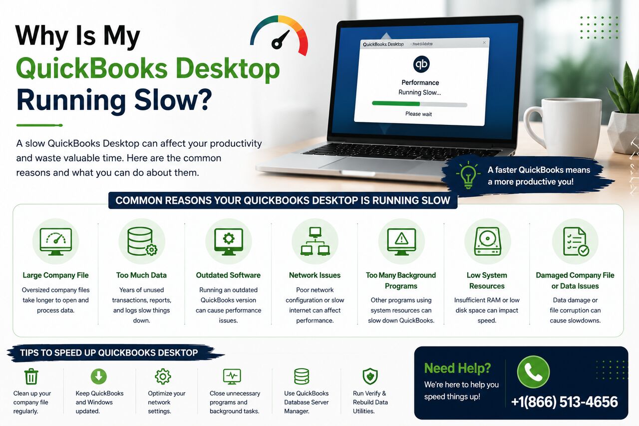 New York, Accounting, How Can I Make QuickBooks Desktop 2023 Faster?