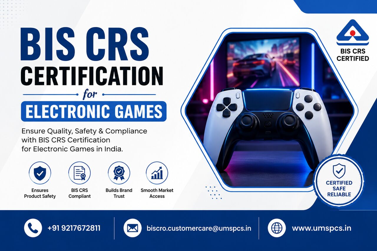 Mumbai, Legal, How To Get BIS CRS Certification For Electronic Games?