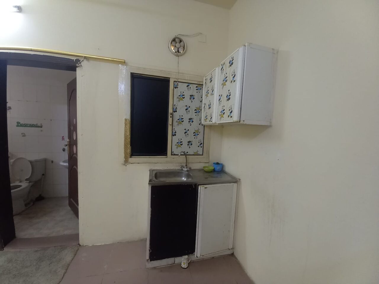 Gudaibiya, Apartments, Flats, Houses & Villas, BHD 120/month,  Studio,  # STUDIO SEMI FURNISHED FLAT FOR RENT IN GUDAIBIYA NEAR TO ARGENTINA SUPER MARKET-120 #