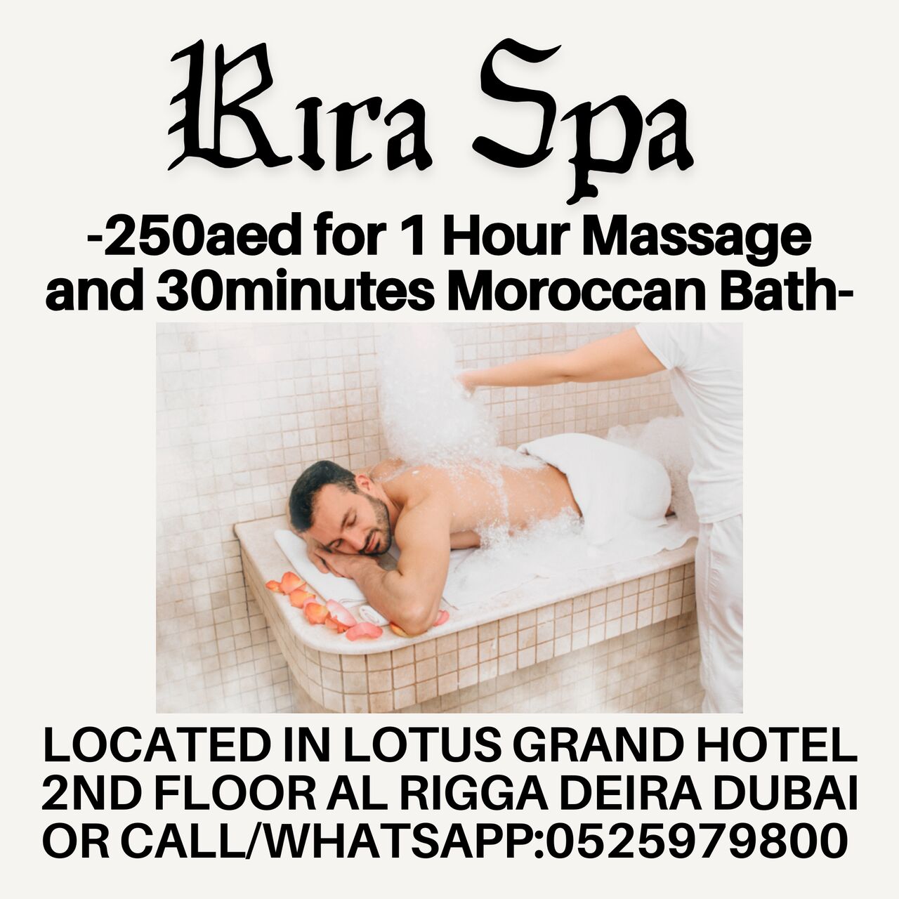 Al Rigga, Health, Rira Spa Offer 7/22/2026