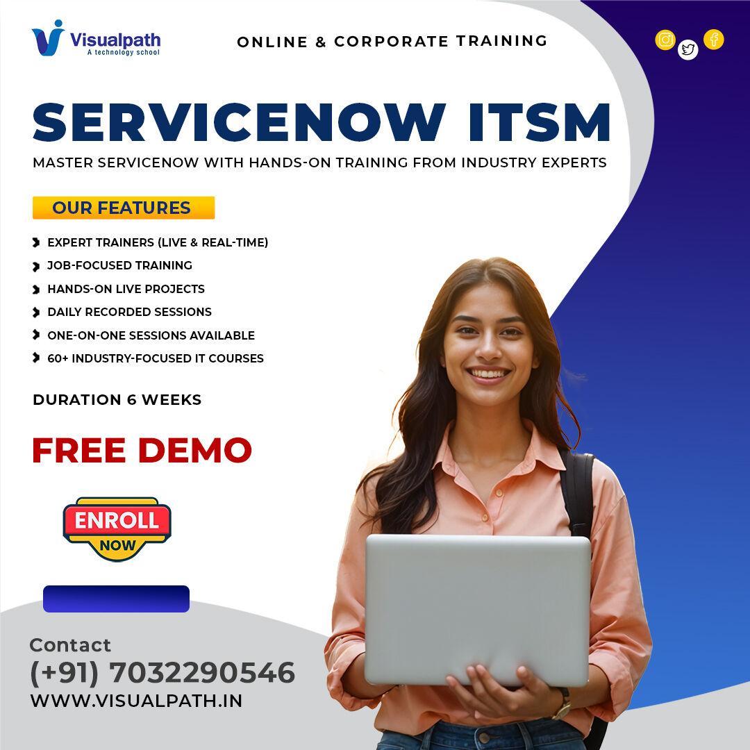 Hyderabad, Education, ServiceNow Course Online | ServiceNow Training