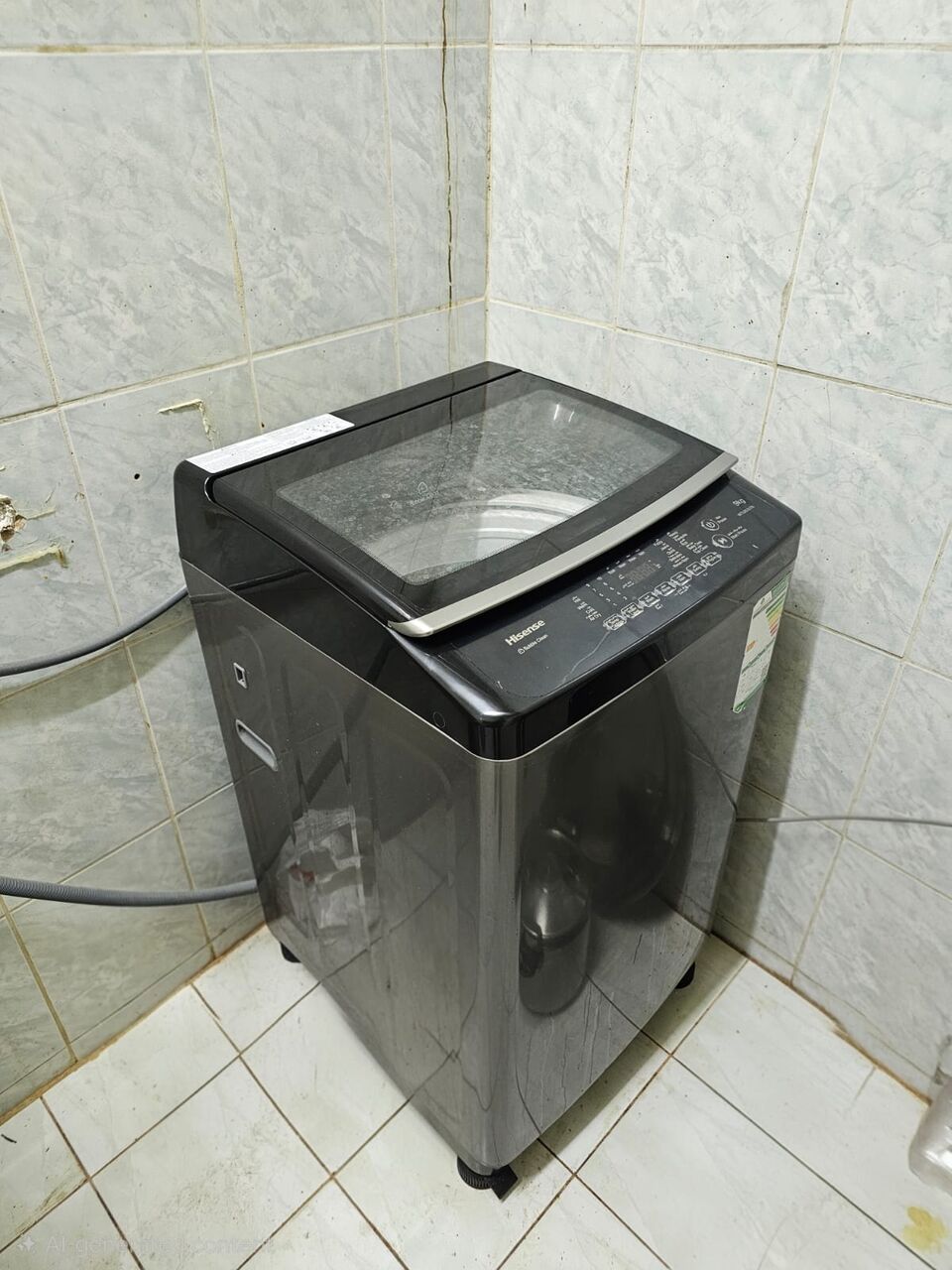 Al Naseem, Appliances, SAR 900,  SAR 900, Hisense 9 Kg E Class Top Loading Washing Machine With Touch Control