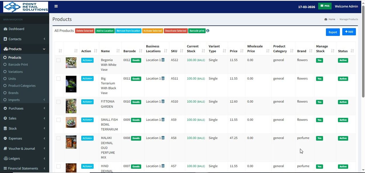 Chennai, Software, INR 4999,  Best Supermarket ERP Software In India | Point Retail Solution