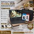 BHD 113,  DELL Core I7 Laptop (2GB Graphic Total 10GB) Good For Designing,Editing FREE Bag & Mouse
