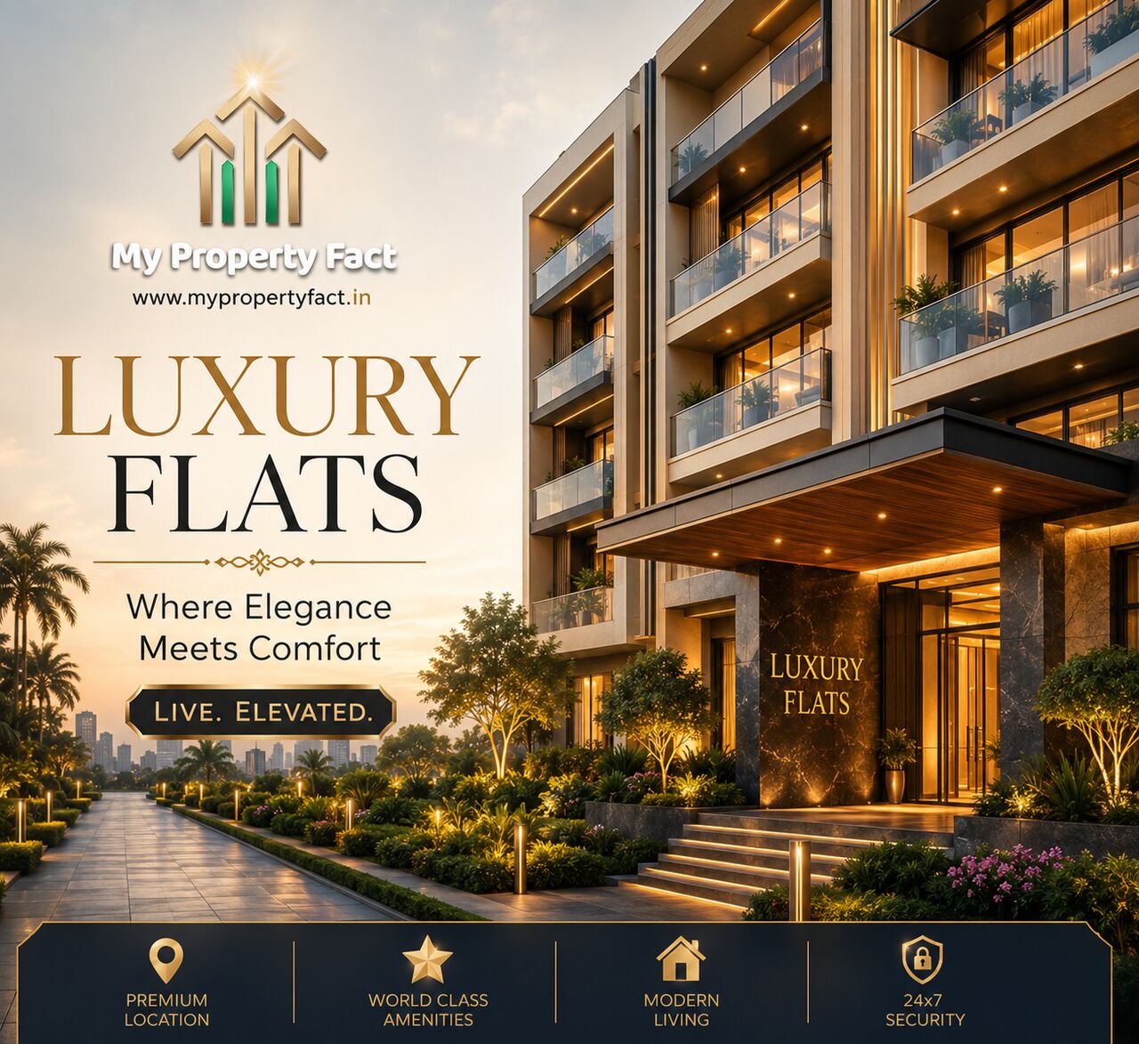 Bangalore, Real Estate, My Property Fact | Find 3 BHK Apartments In Bangalore