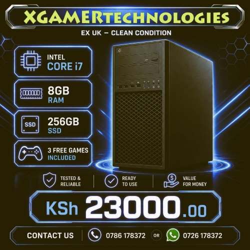 Nairobi, Electronics, KES 23000,  Regenerated Core I7 8gb RAM Dell Precision Desktop