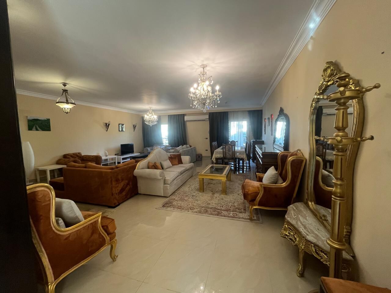 NEW Cairo, Apartments, Flats, Houses & Villas, EGP 35000/month,  Furnished,  3 BR,  248 Sq. Meter,  An Amazing Apartment For Rent - Shorouk 2000 Compound