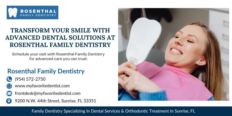 New York, Dental, Transform Your Smile With Advanced Dental Solutions At Rosenthal Family Dentistry