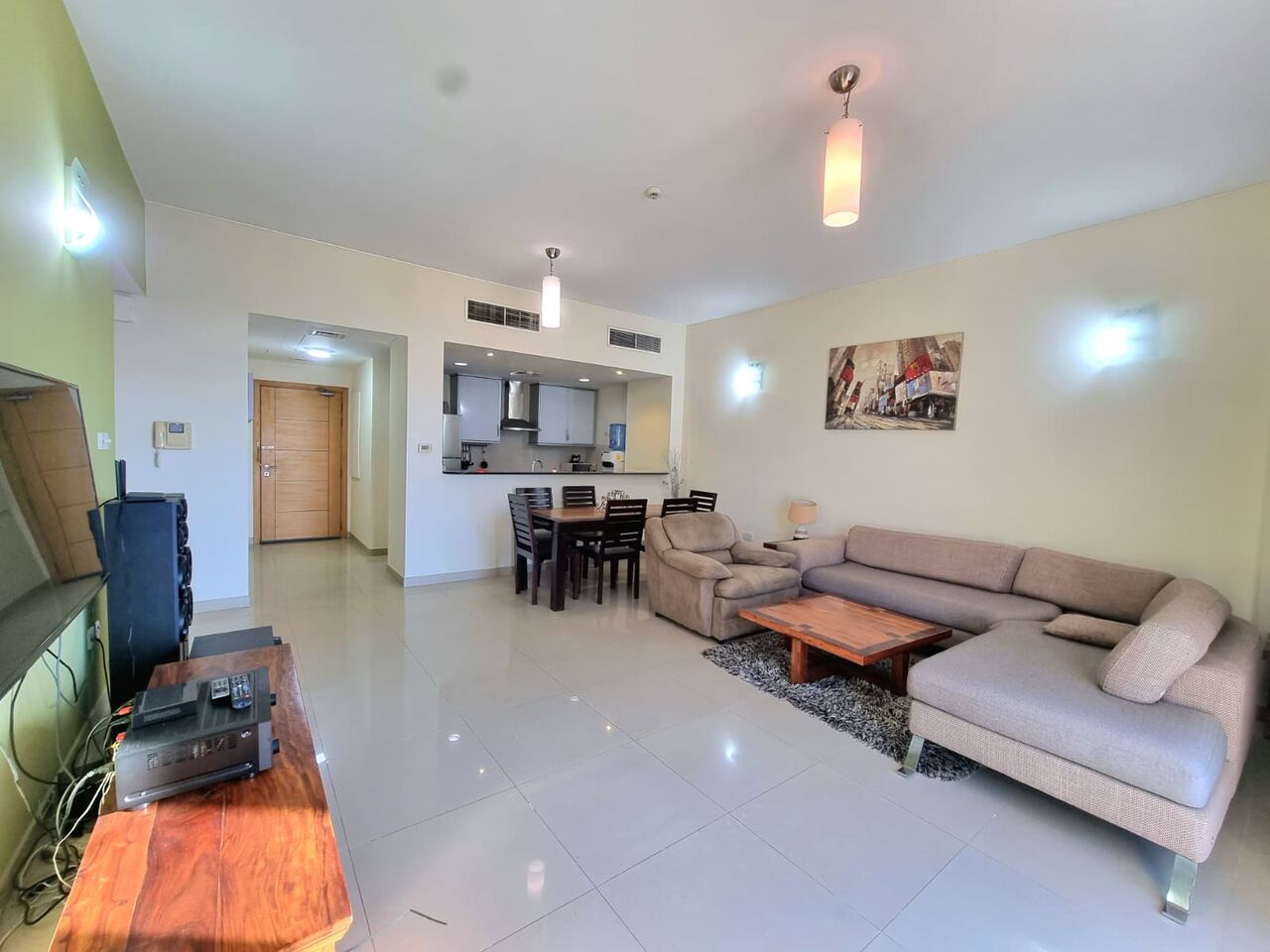 Amwaj Islands, Apartments, Flats, Houses & Villas, BHD 350/month,  Furnished,  2 BR,  140 Sq. Meter,  Beautiful 2 BR FF Apartment With Balcony Close To Lagoon Park