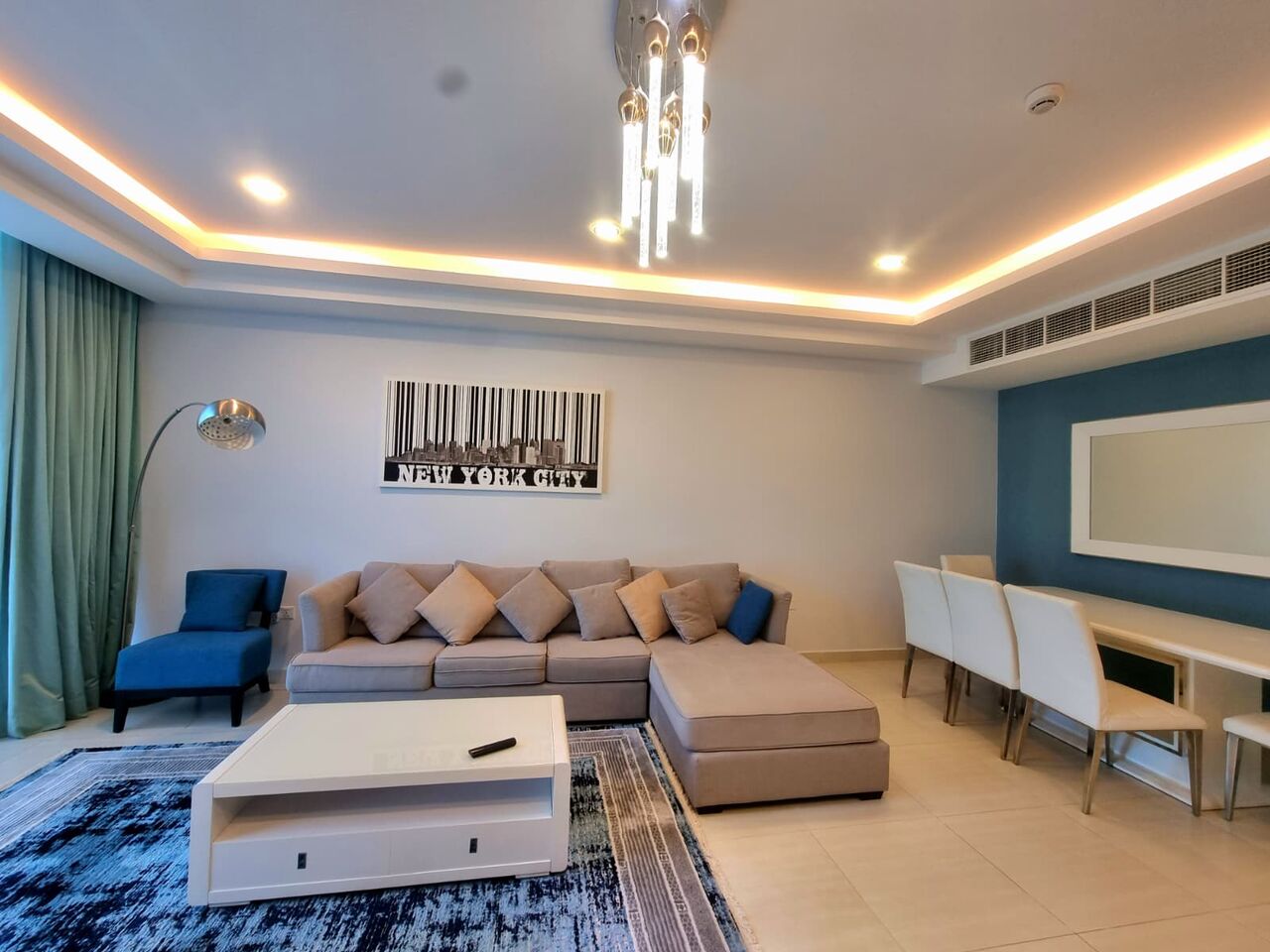 Amwaj Islands, Apartments, Flats, Houses & Villas, BHD 350/month,  Furnished,  2 BR,  130 Sq. Meter,  Spacious 2 BR FF Apartment With WIFI Amwaj Island