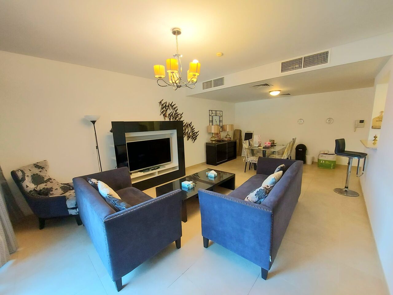Amwaj Islands, Apartments, Flats, Houses & Villas, BHD 300/month,  Furnished,  1 BR,  90 Sq. Meter,  Delightful 1 BR FF Apartment With Balcony
