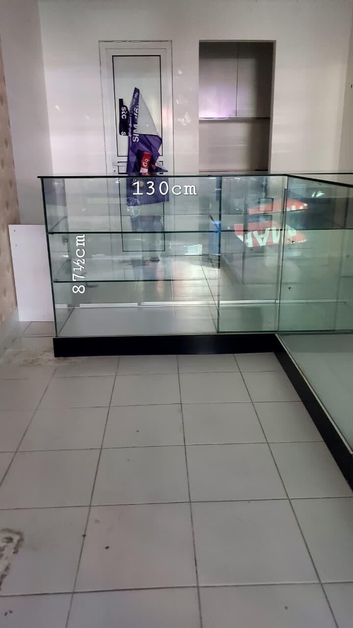 Gudaibiya, Free Items, BHD 65,  Glass Display Counters (3 Pieces Set)