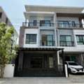 THB 3690000,  4 BR,  35 Sq. Feet,  Reduced Price, 3-story Twin House, Thana Cluster Westgate Bang Yai, Near MRT Khlong Bang