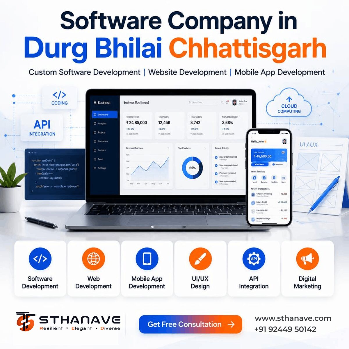 Bhopal, Software Development, Trusted Software Company In Durg Bhilai, Chhattisgarh