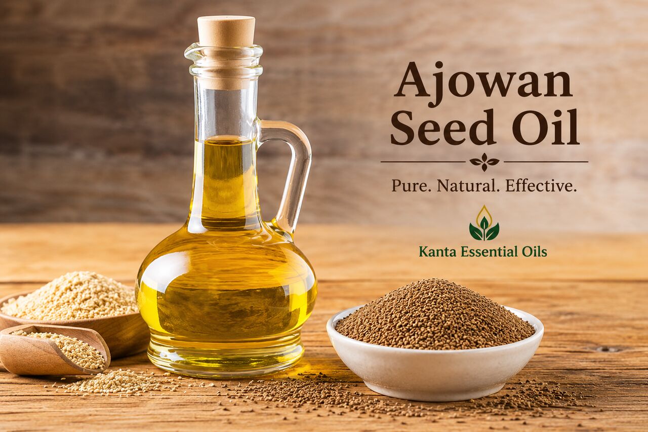 Noida, Health & Beauty Items, Ajowan Seed Oil Manufacturer | Kanta Essential Oils