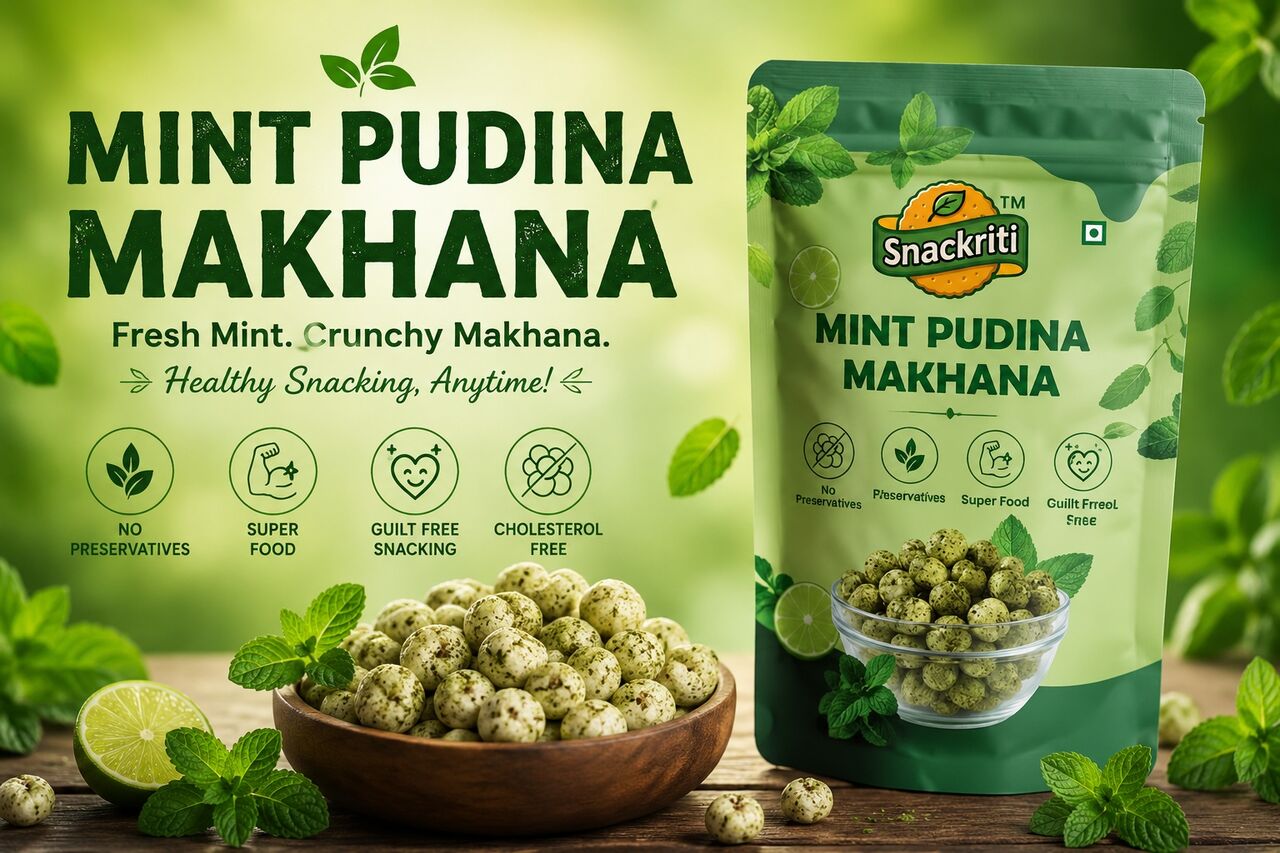 Mumbai, Food, INR 100,  Healthy Roasted Makhana Snack For Daily Eating