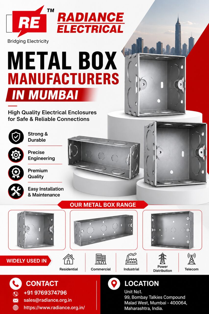 Mumbai, Electronics, Metal Box Manufacturers In Mumbai | Radiance Alloy & Electricals