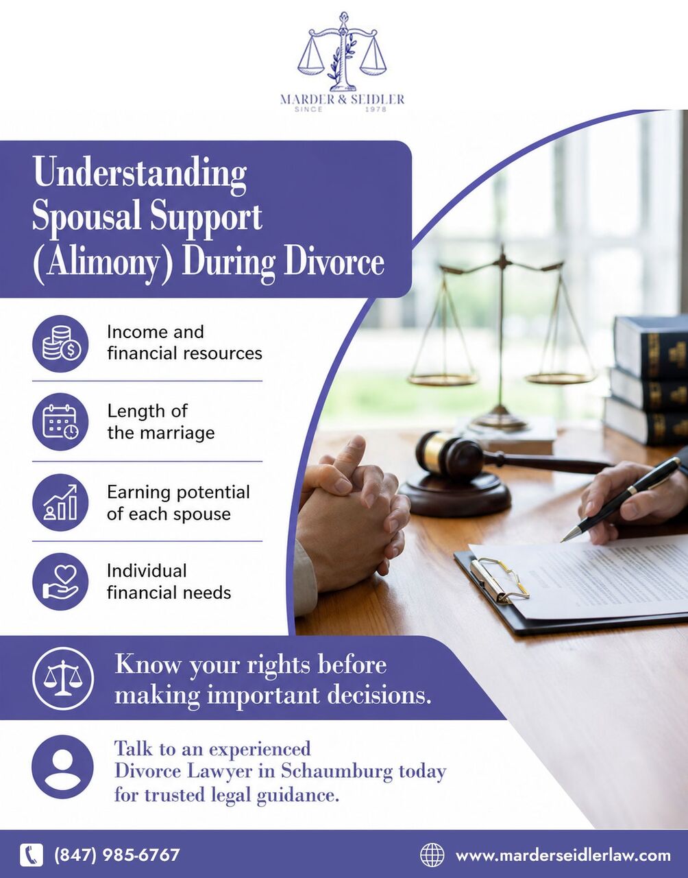 New York, Legal, Experienced Divorce Lawyer In Schaumburg - Marder And Seidler Law Firm
