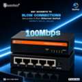 QAR 26,  Secuview 5-Port Ethernet Switch Compact & High-Speed Networking