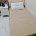 SAR 350,  Single Bed With Side Drawers & 2-Door Wardrobe &ndash; Like New 350 SAR