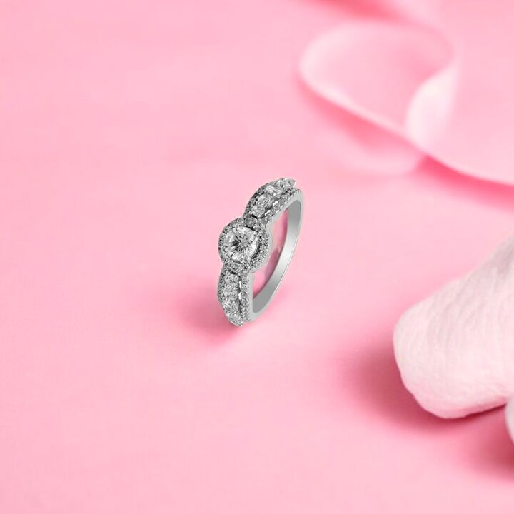 Bhubaneswar, Jewelry, INR 1815,  Celestial Gem-studded Promise Ring For Women | Sterluv