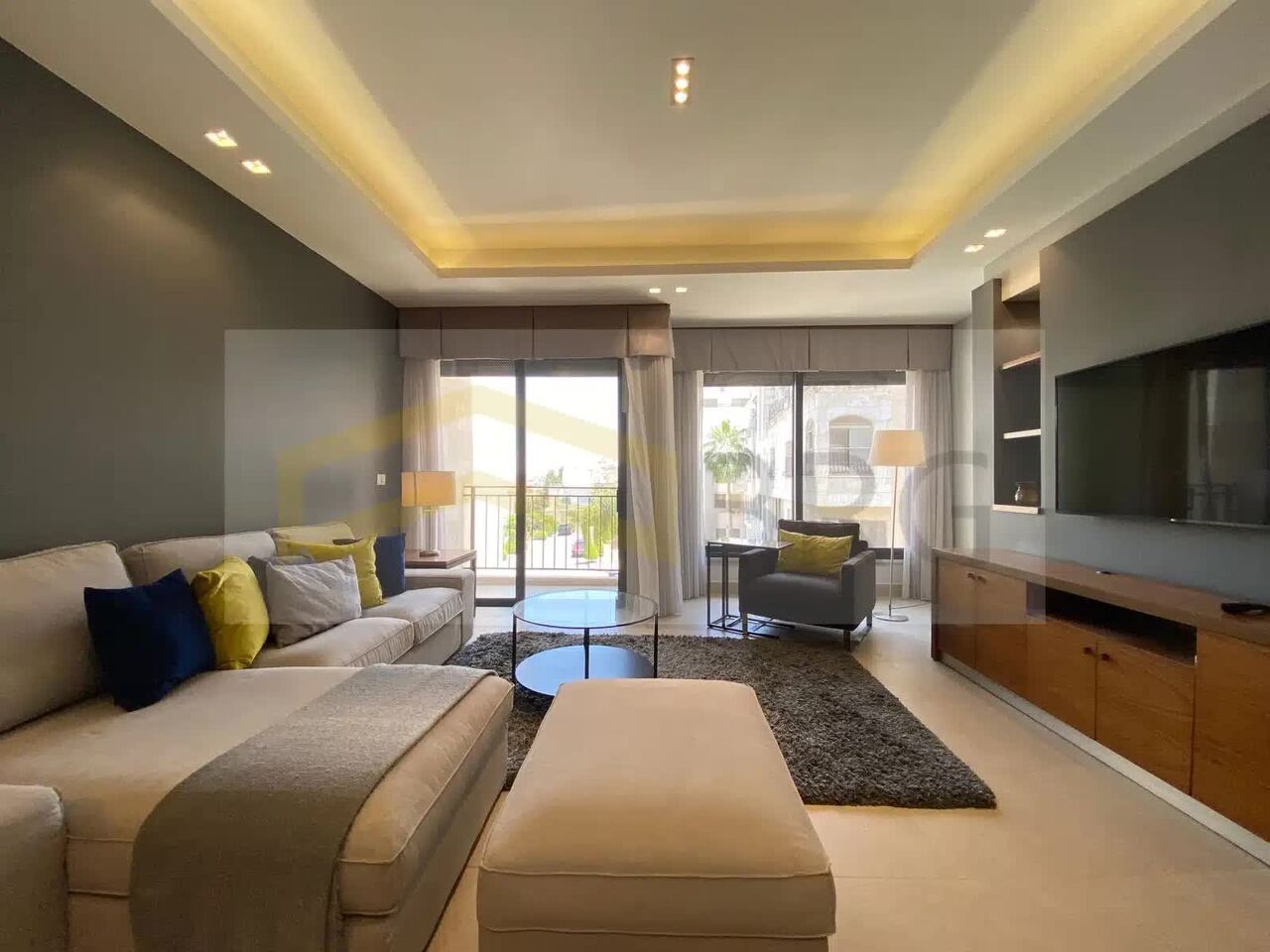 Abdoun, Apartments, Flats, Houses & Villas, JOD 13000/year,  Furnished,  2 BR,  Modern. Elegant. Abdoun.