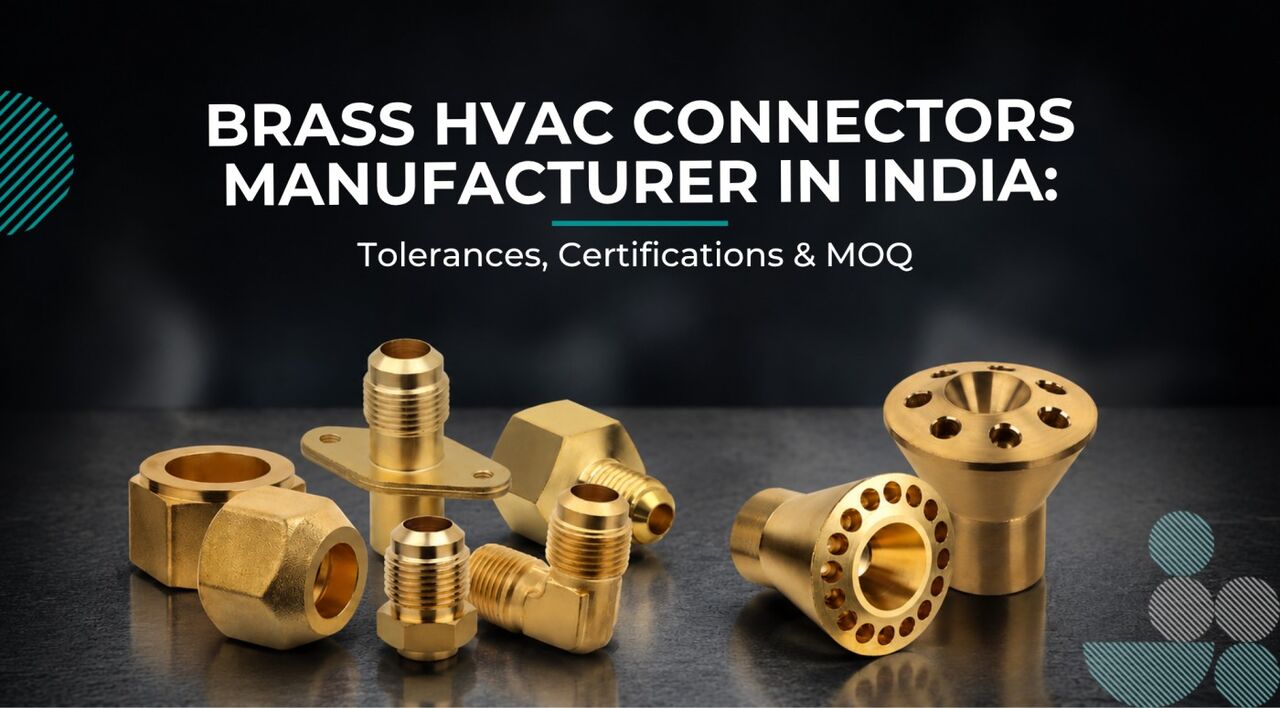 Mumbai, Machinery, INR 499,  Brass HVAC Connectors Manufacturer India | Schilthorn Precision
