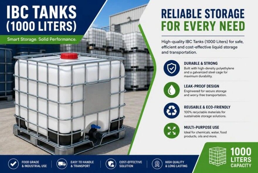 Dubai, Tools, AED 50,  Used IBC Tanks For Oil And Lubricants UAE - Muhammad Qasim Tanks Barrels Trading