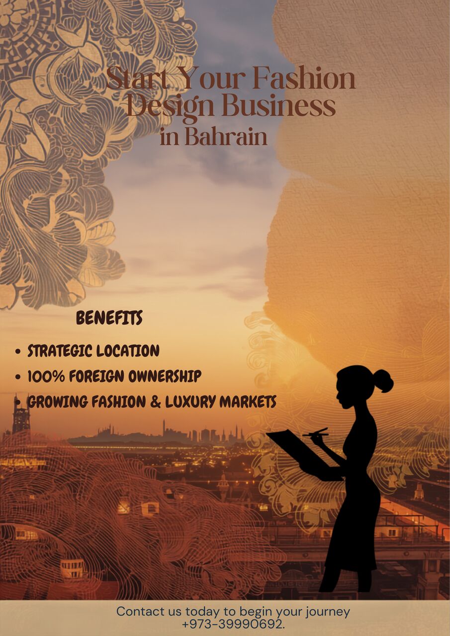 Bahrain Bay, Fashion & Design, START YOUR FASHION DESIGN BUSINESS IN BAHRAIN