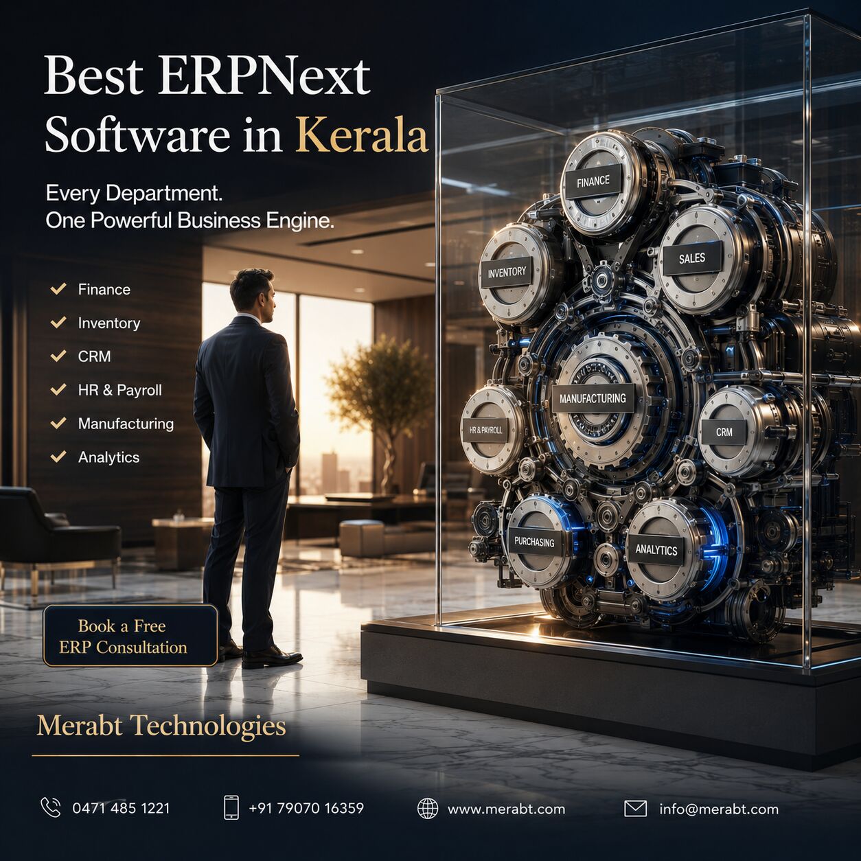 Kerala, Business, Transform Your Business With ERPNext