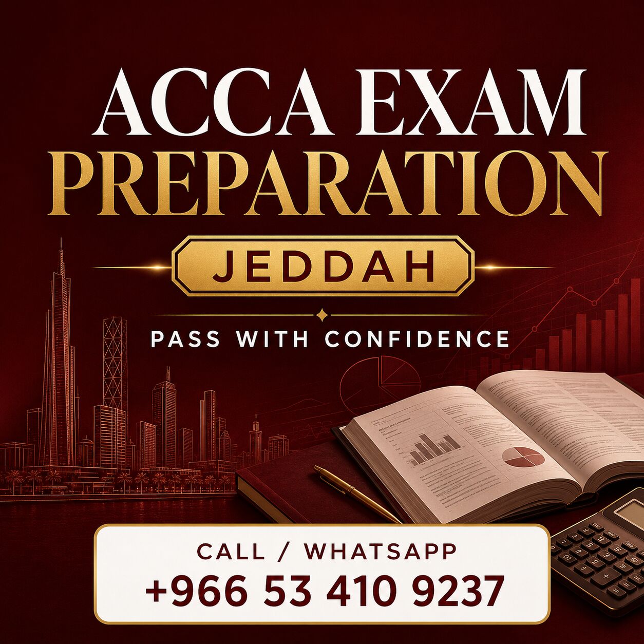 Jeddah, Lessons Offered, ACCA Exam Preparation In Jeddah &ndash; Pass With Confidence