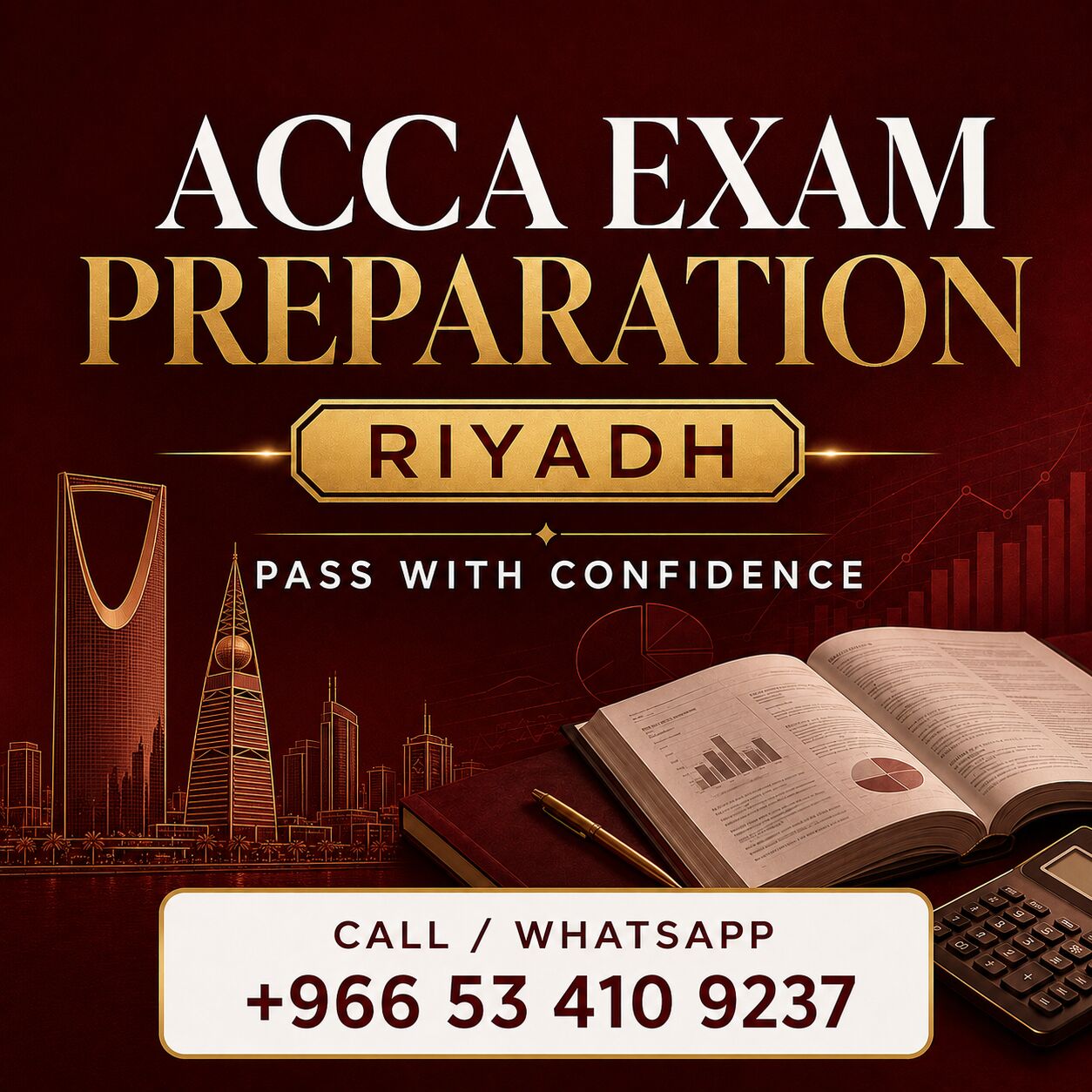 Riyadh, Lessons Offered, ACCA &mdash; PERSONAL ATTENTION, REAL RESULTS @ Riyadh