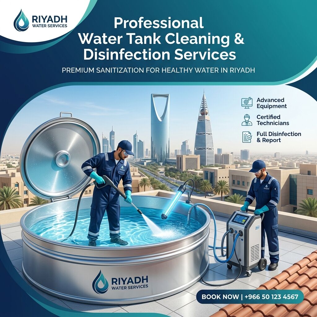 Riyadh, Cleaning, Ultimate Engineering Guide To Water Tank Cleaning & Sanitization In Riyadh