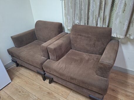 Riyadh, Household Items, SAR 150,  Sofa Set - 2 X Single Seater
