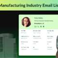Get Updated Manufacturing Industry Email List Today