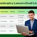 Verified Bankruptcy Lawyers Email List For Better Outreach