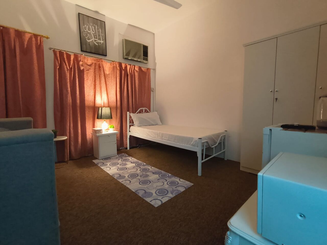 Riyadh, Rooms for Rent, SAR 1500/month,  Furnished,  Executive Rooms Available In Fully Furnished Flat 3-BHK-G, R-2