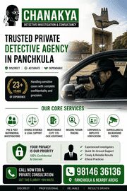 Panchkula, Legal, Searching For A Reliable Detective Agency In Panchkula?