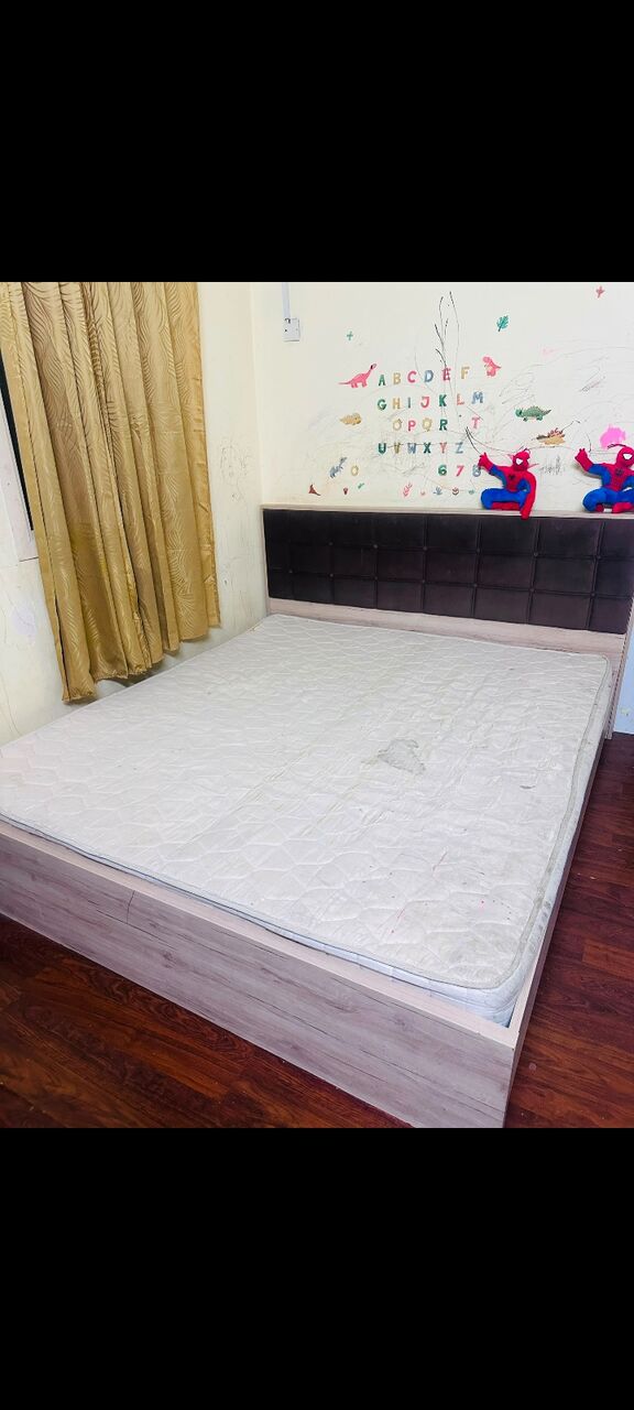 Adliya, Household Items, BHD 25,  King Size Bed With Metress For Sale 25bd. We R Leaving From Bahrain On 23 Afternoon.