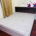 BHD 25,  King Size Bed With Metress 25bd. We R Leaving From Bahrain On 23 Afternoon.
