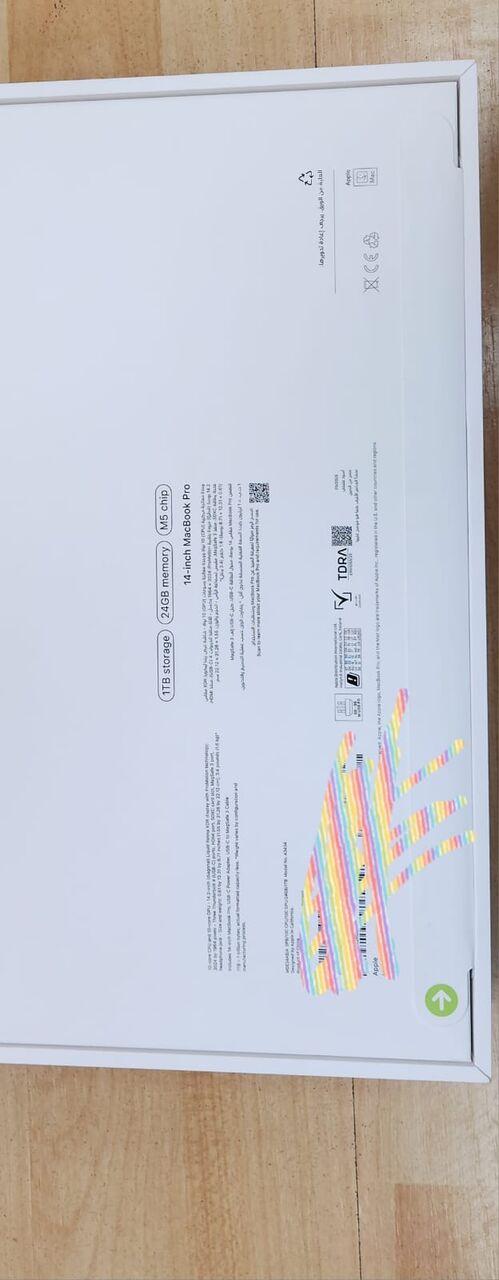 Riyadh, Computers, SAR 8999,  MacBook Pro M5 14 Inch CPU 10 Core 24GB 1TB New Box Pack