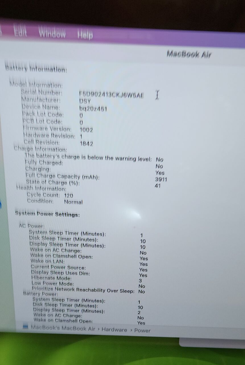 Riyadh, Computers, SAR 1199,  MacBook Air 13&rdquo; 2018 1.6 GHz I5Ram: 8GB	SSD:128GB BC:120