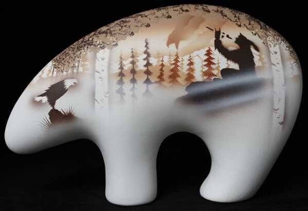 New York, Business, Bear Themed Pottery | Handmade Fine Art Pottery For Sale
