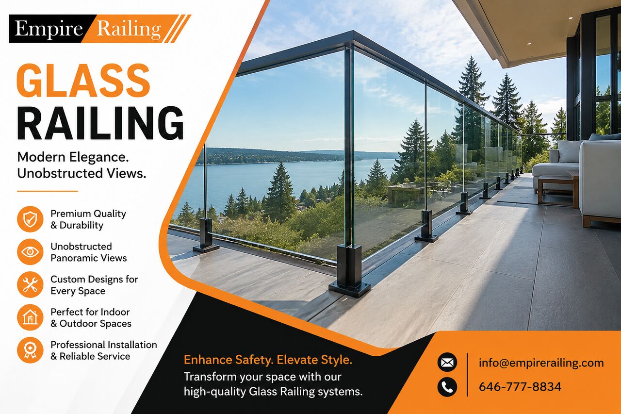 New York, Furniture, USD 10,  Premium Glass Railing Solutions For Homes & Commercial Spaces