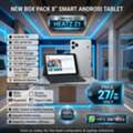 BHD 27,  New 8" Smart Android Tablet 8GB RAM + 512GB Storage FREE Case & Keyboard With Warranty