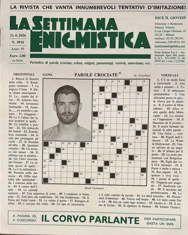 New York, Books, USD 379,  Buy Settinama Enigmistica Magazine Subscription | Magazine Café Store NYC