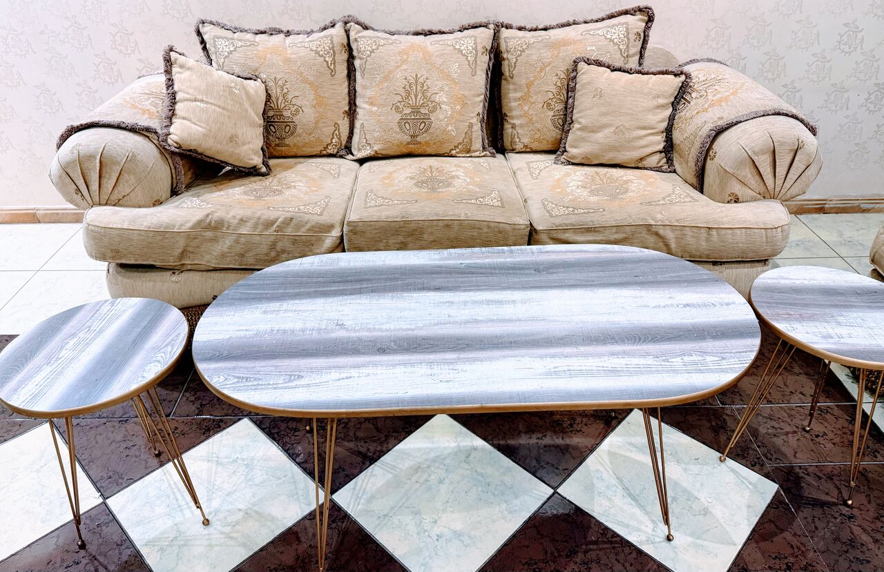 Madinah, Furniture, SAR 350,  Ten Seater Sofa With 4 Tables And 2 Single Seater Sofa For Free