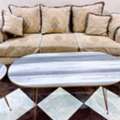 SAR 350,  Ten Seater Sofa With 4 Tables And 2 Single Seater Sofa For Free